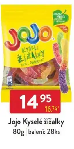 Qanto Jojo Kyselé žížalky nabídka