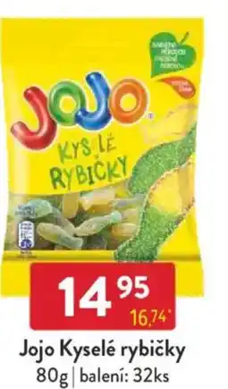 Qanto Jojo Kyselé rybičky nabídka