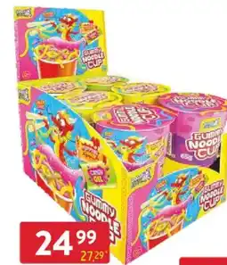 Qanto Gummy noodle cup želé ovocná příchuť' nabídka