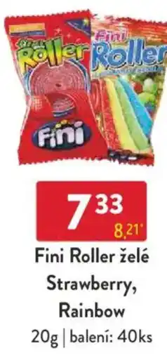 Qanto Fini Roller želé Strawberry, Rainbow nabídka