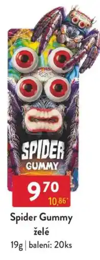 Qanto Spider Gummy želé nabídka
