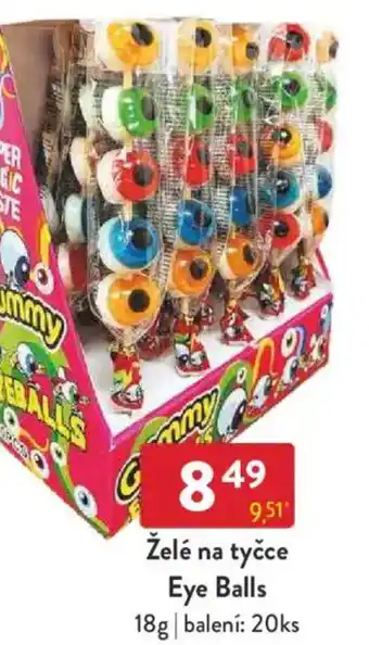 Qanto Želé na tyčce Eye Balls nabídka