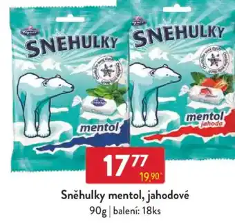Qanto Sněhulky mentol, jahodové nabídka