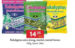 Qanto Eukalyptus extra strong, mentol, mentol-lemon nabídka