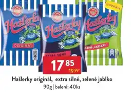 Qanto Hašlerky originál, extra silné, zelené jablko nabídka