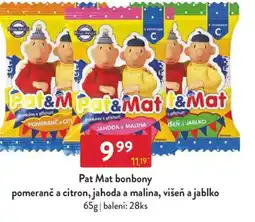 Qanto Pat Mat bonbony pomeranč a citron, jahoda a malina, višeň a jablko nabídka