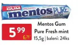 Qanto Mentos Gum Pure Fresh mint nabídka