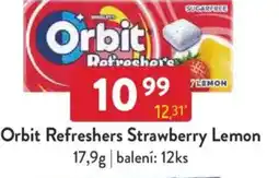 Qanto Orbit Refreshers Strawberry Lemon nabídka