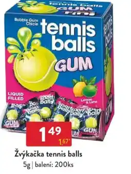 Qanto Žvýkačka tennis balls nabídka
