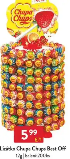 Qanto Lízátko Chupa Chups Best Off nabídka