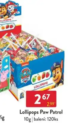 Qanto Lollipops Paw Patrol nabídka