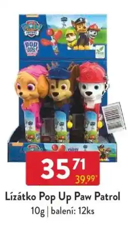 Qanto Lízátko Pop Up Paw Patrol nabídka