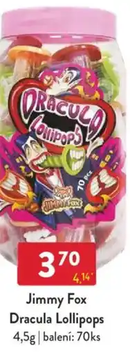 Qanto Jimmy Fox Dracula Lollipops nabídka