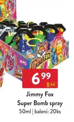 Qanto Jimmy Fox Super Bomb spray nabídka