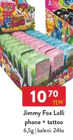 Qanto Jimmy Fox Lolli phone + tattoo nabídka