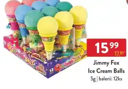Qanto Jimmy Fox Ice Cream Balls nabídka
