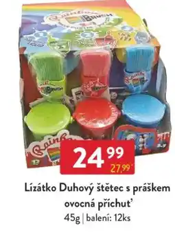 Qanto Lízátko Duhový štětec s práškem nabídka
