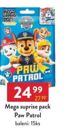 Qanto Mega suprise pack Paw Patrol nabídka
