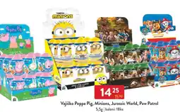 Qanto Vajíčko Peppa Pig, Minions, Jurassic World, Paw Patrol nabídka