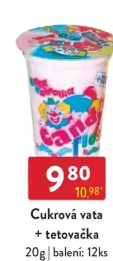 Qanto Cukrová vata + tetovačka nabídka