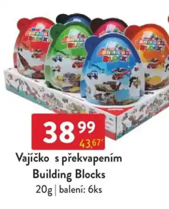 Qanto Vajíčko s překvapením Building Blocks nabídka