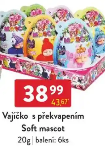 Qanto Vajíčko s překvapením Soft mascot nabídka