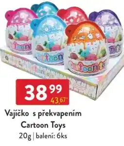 Qanto Vajíčko s překvapením Cartoon Toys nabídka