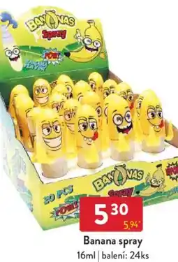 Qanto Banana spray nabídka