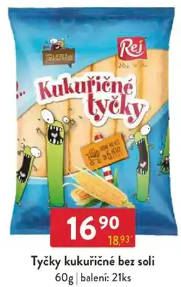 Qanto Tyčky kukuřičné bez soli nabídka