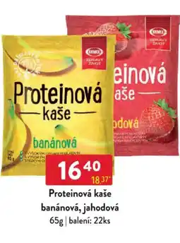 Qanto Proteinová kaše banánová, jahodová nabídka