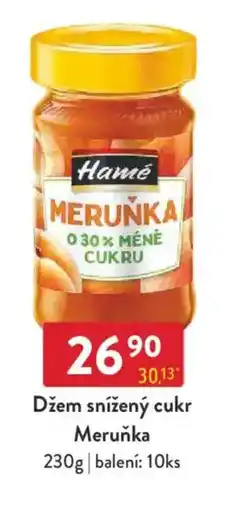 Qanto Džem snížený cukr Meruňka nabídka