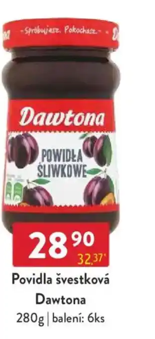 Qanto Povidla švestková Dawtona nabídka