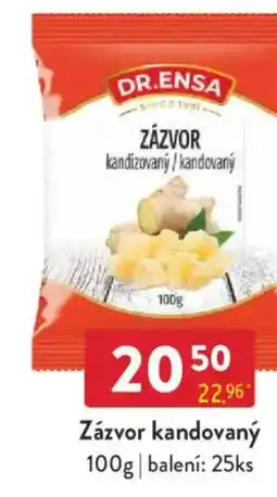 Qanto DR.ENSA Zázvor kandovaný nabídka