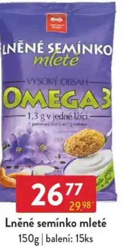 Qanto Lněné semínko mleté nabídka