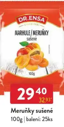 Qanto DR.ENSA Meruňky sušené nabídka