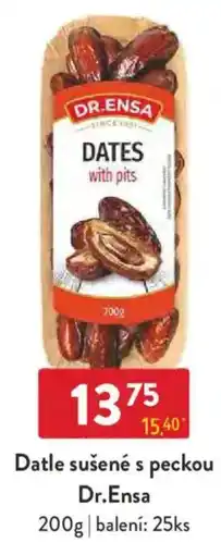 Qanto Datle sušené s peckou Dr.Ensa nabídka