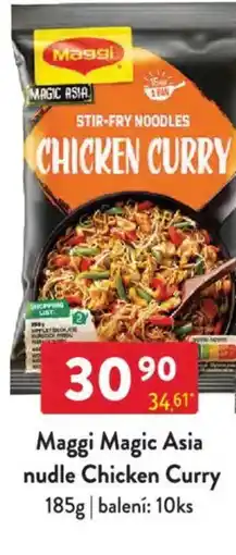 Qanto Maggi Magic Asia nudle Chicken Curry nabídka