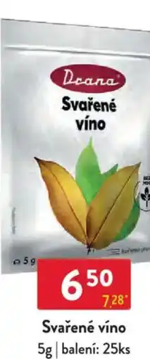 Qanto Deana Svařené víno nabídka