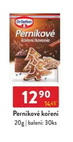Qanto Dr Oetker Perníkové koření nabídka