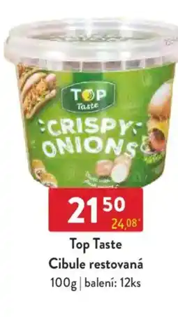 Qanto Top Taste Cibule restovaná nabídka