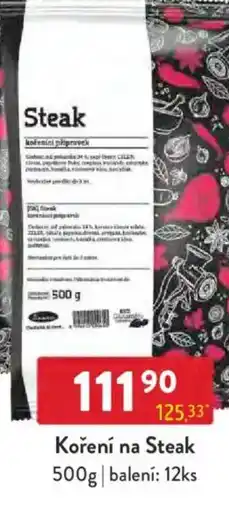 Qanto Koření na Steak nabídka