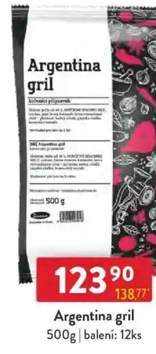 Qanto Argentina gril nabídka