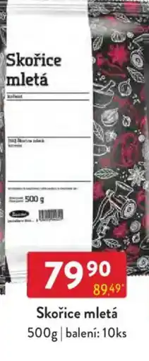 Qanto Skořice mletá nabídka