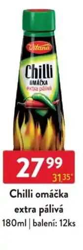 Qanto Chilli omáčka extra pálivá nabídka