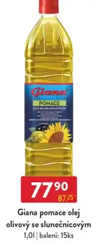Qanto Giana pomace olej olivový se slunečnicovým nabídka