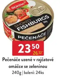 Qanto SOKRA Pečenáče uzené v rajčatové omáčce se zeleninou nabídka