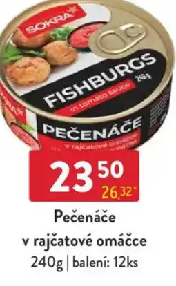 Qanto SOKRA Pečenáče v rajčatové omáčce nabídka