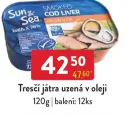 Qanto Sun & Sea Tresčí játra uzená v oleji nabídka
