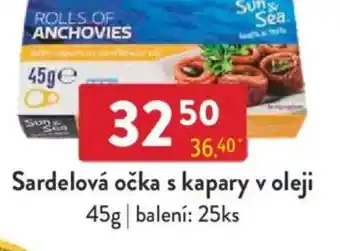 Qanto Sun & Sea Sardelová očka s kapary v oleji nabídka
