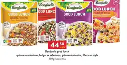 Qanto Bonduelle good lunch quinoa se zeleninou, bulgur se zeleninou, grilovaná zelenina, Mexican style nabídka